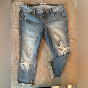 Torrid Denim Boyfriend Jean - Size 14